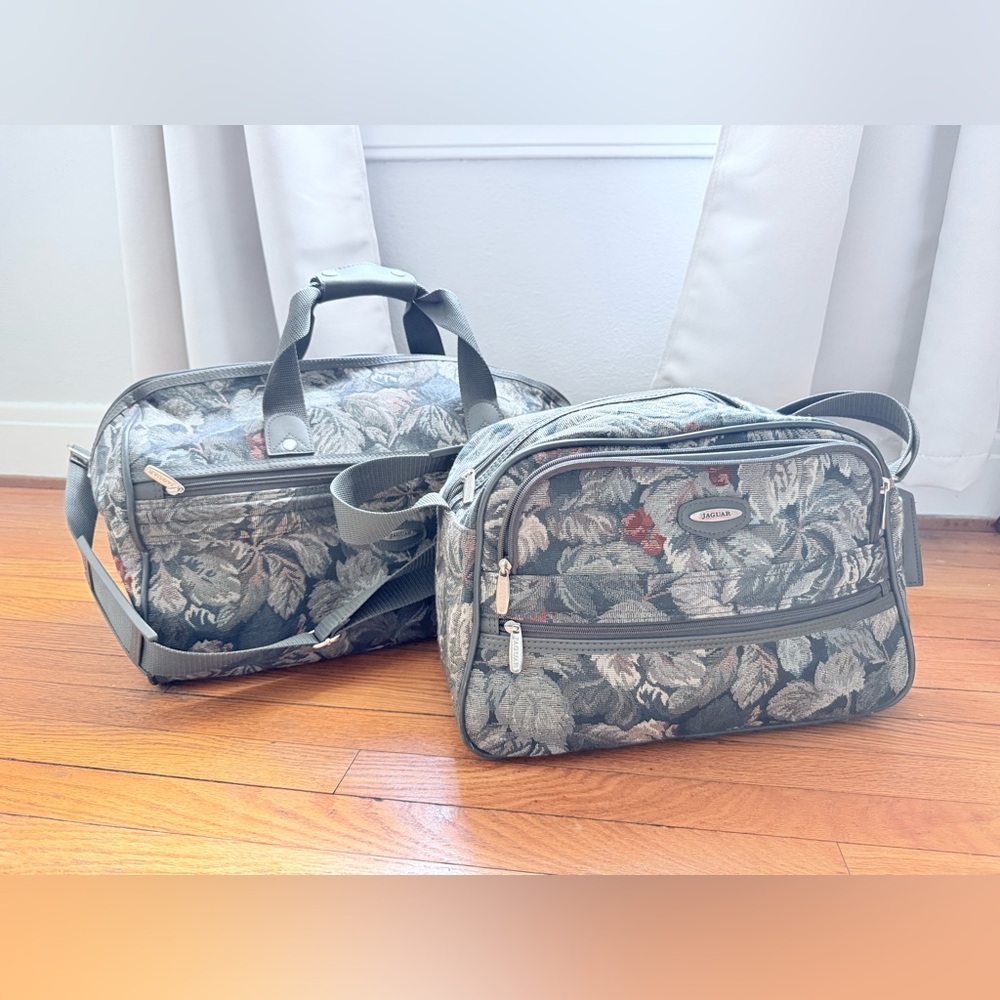 Vintage 80’s Jaguar Weekender Set